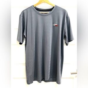 NWT Tommy Hilfiger Sport Dri Fit  Gray Short Sleeve Tee 3XL
